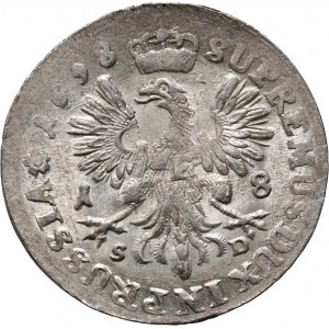 Germany, Brandenburg-Prussia, Friedrich III, 18 Gröscher 1698 SD, Königsberg