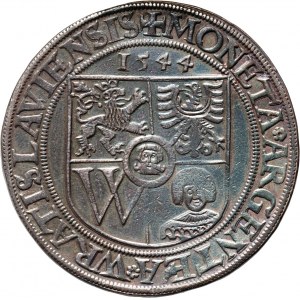 Śląsk, Wrocław, Ferdynand I, talar 1544, Wrocław