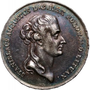Stanislaw August Poniatowski, 1788 EB thaler, Warsaw