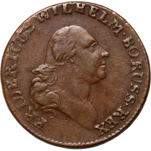 Prusy południowe, Fryderyk Wilhelm II, grosz 1796 B, Wrocław