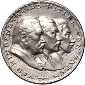 Deutschland, Drittes Reich, Medaille von 1933, Hindenburg, Hitler, von Papen