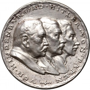 Germany, the Third Reich, Medal from 1933, Hindenburg, Hitler, von Papen