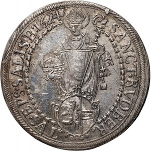 Austria, Salzburg, Paris von Lodron, Thaler 1624