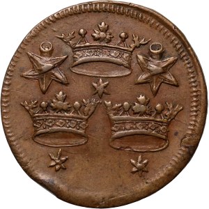 18th century, Gdansk, token dated 1771, Brotherhood of the Epiphany Benevolent Society