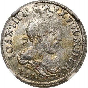 John III Sobieski, sixpence 1680 TLB, Bydgoszcz