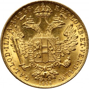 Austria, Franciszek Józef I, dukat 1848-1898 A, Wiedeń