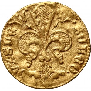 Śląsk, Księstwo Jaworsko-Świdnickie, Bolko II 1326-1368, floren (goldgulden), Świdnica