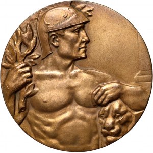 XX wiek, Gdańsk - Sopot, medal z 1924 roku, Wystawa Policyjna