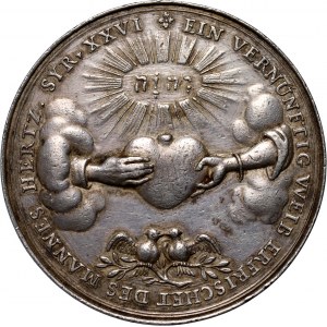 Germany, Augsburg, Marriage Medal ND (c. 1700)