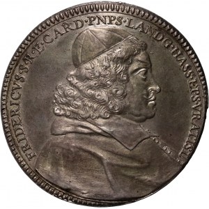 Silesia, Duchy of Nysa of the Bishops of Wrocław, Frederick of Hesse, thaler 1680, Nysa