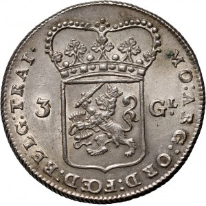 Niderlandy, Utrecht, 3 guldeny 1786