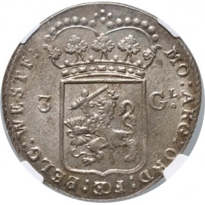 Niderlandy, Fryzja Zachodnia, 3 guldeny 1795