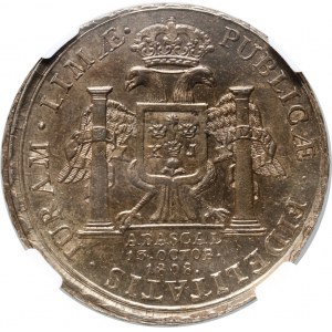 Peru, Ferdinand VII, Silver Proclamation Medal from 1808, Lima