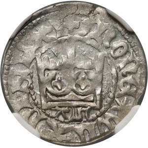 Władysław Jagiełło 1386-1434, half-penny, Kraków, reference AS