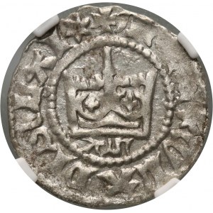 Władysław Jagiełło 1386-1434, half-penny, Kraków, reference AS