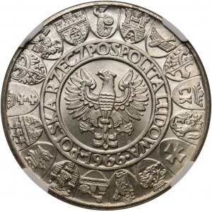People's Republic of Poland, 100 zloty 1966, Mieszko and Dabrowka