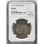 II RP, 5 zloty 1931, Warsaw, Nike