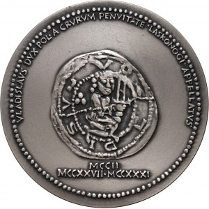 People's Republic of Poland, Royal Series PTAiN, medal, Wladyslaw III Laskonogi, SILVER