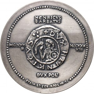 PRL, PTAiN royal series, medal, Henry I the Bearded, SILVER
