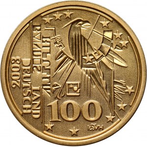 Niemcy, 100 euro 2003, Gottfried Semper, PRÓBA