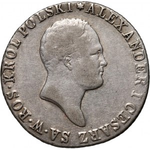 Królestwo Kongresowe, Aleksander I, 1 złoty 1818 IB, Warszawa