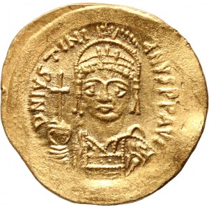Bizancjum, Justynian I 527-565, solidus, Konstantynopol