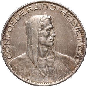Switzerland, 5 Francs 1926 B, Bern