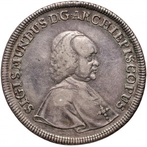 Österreich, Salzburg, Sigismund von Schrattenbach, Taler 1755