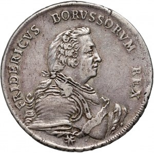 Niemcy, Brandenburgia-Prusy, Fryderyk II, talar 1750 A, Berlin