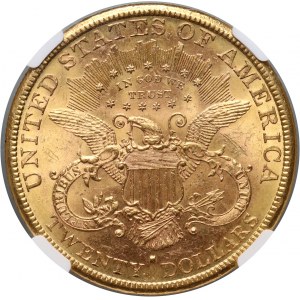 USA, 20 Dollars 1883 S, San Francisco
