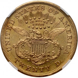Stany Zjednoczone Ameryki, 20 dolarów 1868, Filadelfia