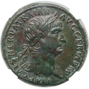 Roman Empire, Trajan 98-117, Sestertius, Rome