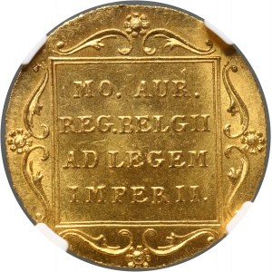 Rosja, Mikołaj I, dukat typu niderlandzkiego 1849, Petersburg