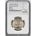 II RP, 5 zloty 1936, Warsaw, Sailing ship