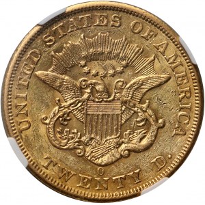 Stany Zjednoczone Ameryki, 20 dolarów 1851 O, Nowy Orlean