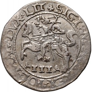 Sigismund II Augustus, mock troika 1565, Tykocin, LIT at the end of the legend