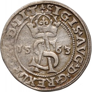 Sigismund II Augustus, trojak 1563, Vilnius
