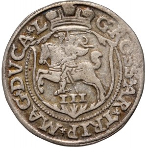 Sigismund II Augustus, trojak 1563, Vilnius