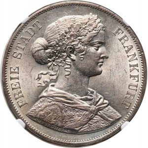 Germany, Frankfurt, 2 Thaler 1866