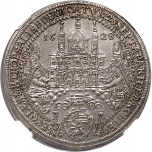 Austria, Salzburg, Paris von Lodron, 1/2 Thaler 1628, Consecration of the Cathedral
