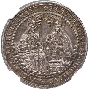 Österreich, Salzburg, Johann Ernst von Thun, 1/2 Taler 1700/699