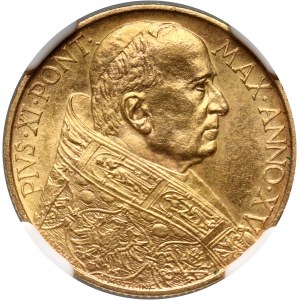 Vatican, Pius XI, 100 Lire 1936