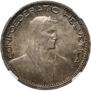 Switzerland, 5 Francs 1923 B, Bern