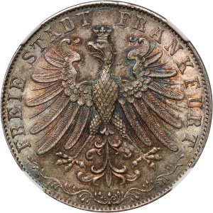 Germany, Frankfurt, 2 Gulden 1846
