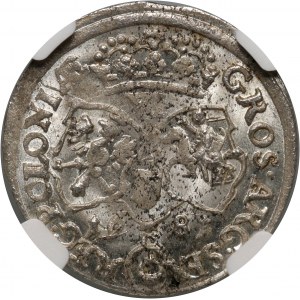 John III Sobieski, sixpence 1681 TLB/C, Kraków