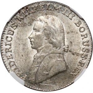 Niemcy, Prusy, Fryderyk Wilhelm III, 4 grosze 1802 A, Berlin