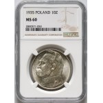 II RP, 10 zloty 1935, Warsaw, Józef Piłsudski