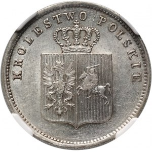 November Uprising, 2 zloty 1831 KG, Warsaw