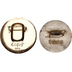 China Lot of 2 Badges 1943 - 1971