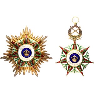 Iraq Order of the Two Rivers Grand Cross Set 1922 - 1958